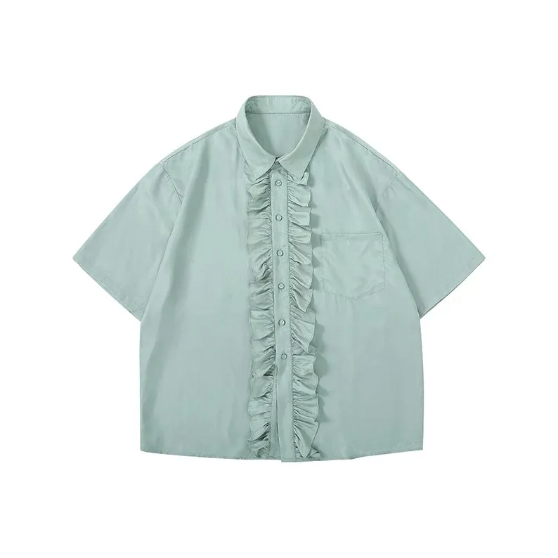 SeminP.ure Shirts Unisex Light Green-0