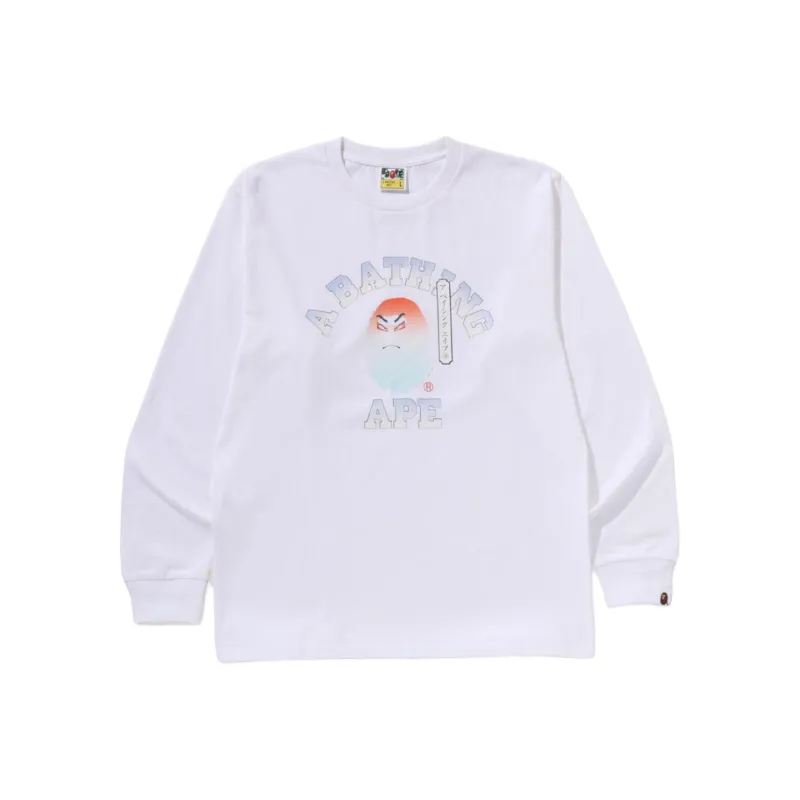 Bape Kabuki Head L/S Tee-0