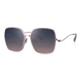 P1 Gray Pink Gradient Mirror Finish-Rose Gold Frame