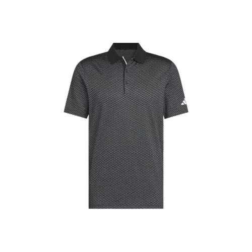 Adidas BEYOND TEXTURED POLO SHIRT Polo Shirt Men's Black