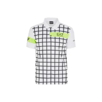EMPORIO ARMANI EA7 Polo Shirt Men's White