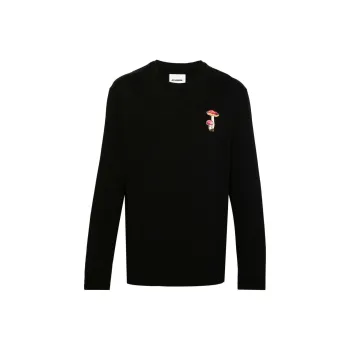JIL SANDER SS24 Sweatshirt Men's Black