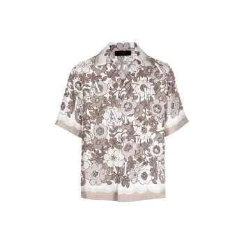 AMIRI Flower Camp Shirt