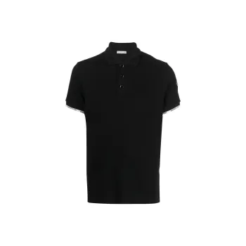 Moncler Polo Shirts Men Black