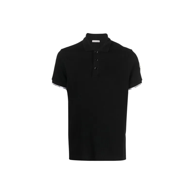 Moncler Polo Shirts Men Black-0