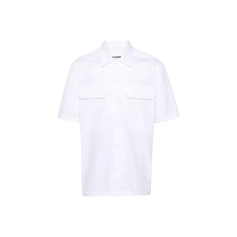 JIL SANDER Short sleeve Cotton Shirt-0
