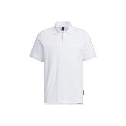 Adidas Polo Shirts Men White
