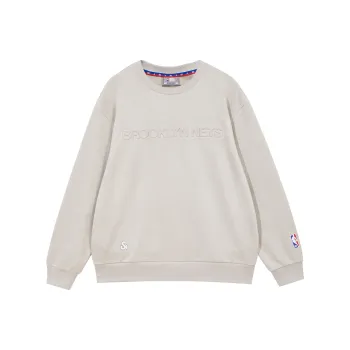 JACK JONES· x NBA Sweatshirt Men's Stone Gray