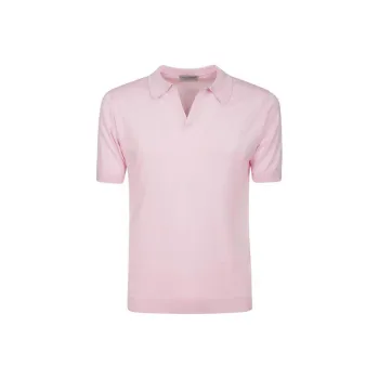 JOHN SMEDLEY Polo Shirt Men's Pink