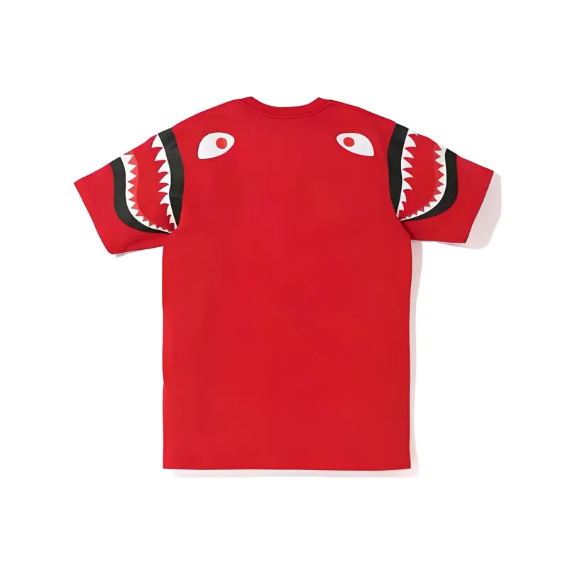 A BATHING APE Shark Shoulder Tee-6