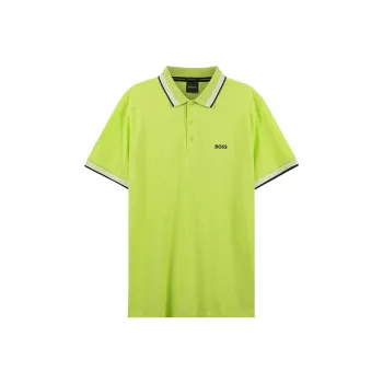 HUGO BOSS Polo Shirts Men Light Green