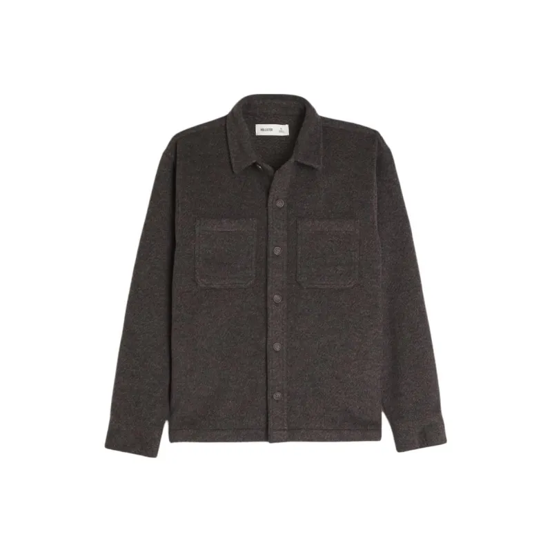 Hollister Shirts Men Brown-0
