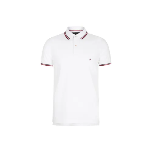 TOMMY HILFIGER Portamonete blu scuro oro bianco