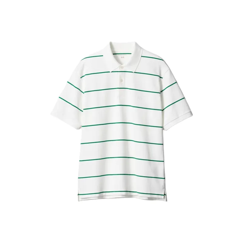UNIQLO x JW Anderson SS25 Polo Shirt Unisex White-0