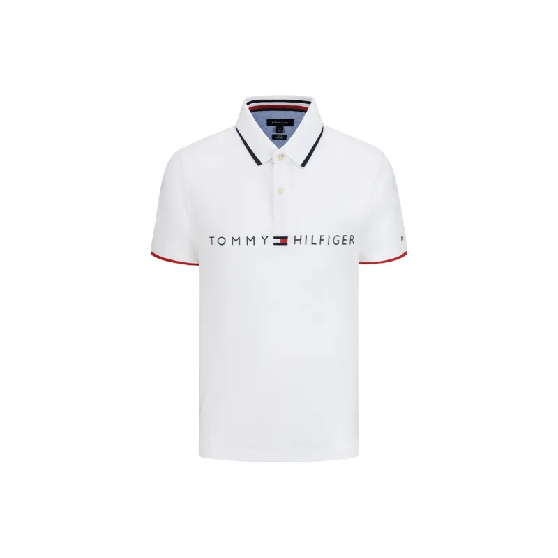 Tommy Hilfiger Polo Shirts Men White 540-0