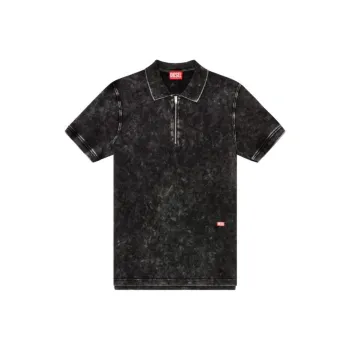 DIESEL Polo Shirts Men Black