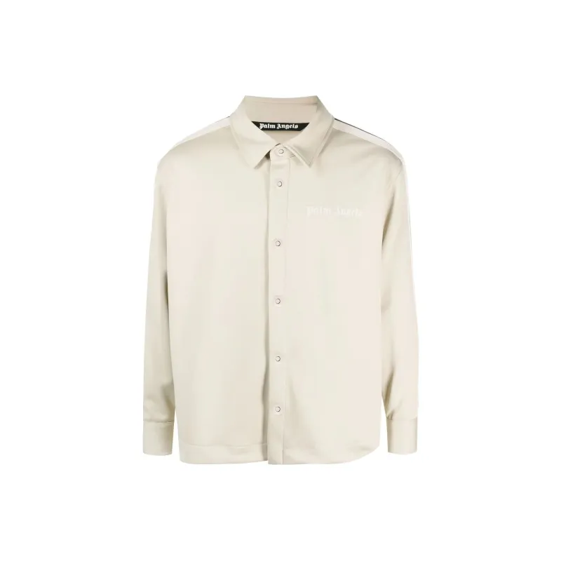PALM ANGELS Track Striped Shirt-0