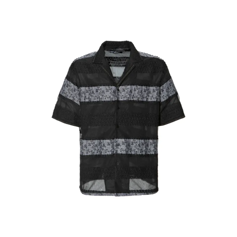 ANDREW MACKENZIE Shirt Men's Black Gray-0