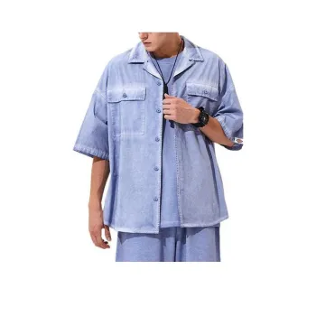 Dickies Shirts Men Gray Purple