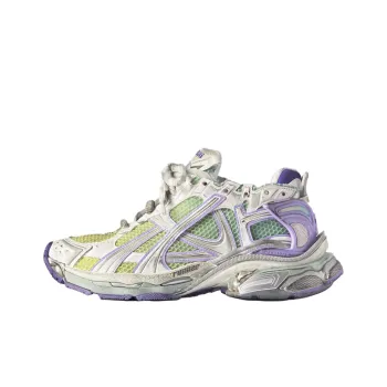 Balenciaga Runner Gradient Low Top Chunky Sneakers Women's White