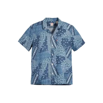 Levis Shirts Men Blue