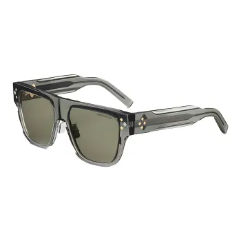 DIOR Acetate Square Sunglasses Men's Green