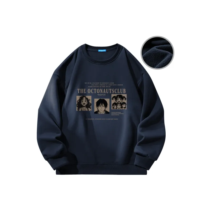 Small Columns Under The Sea Sweatshirt Unisex-24