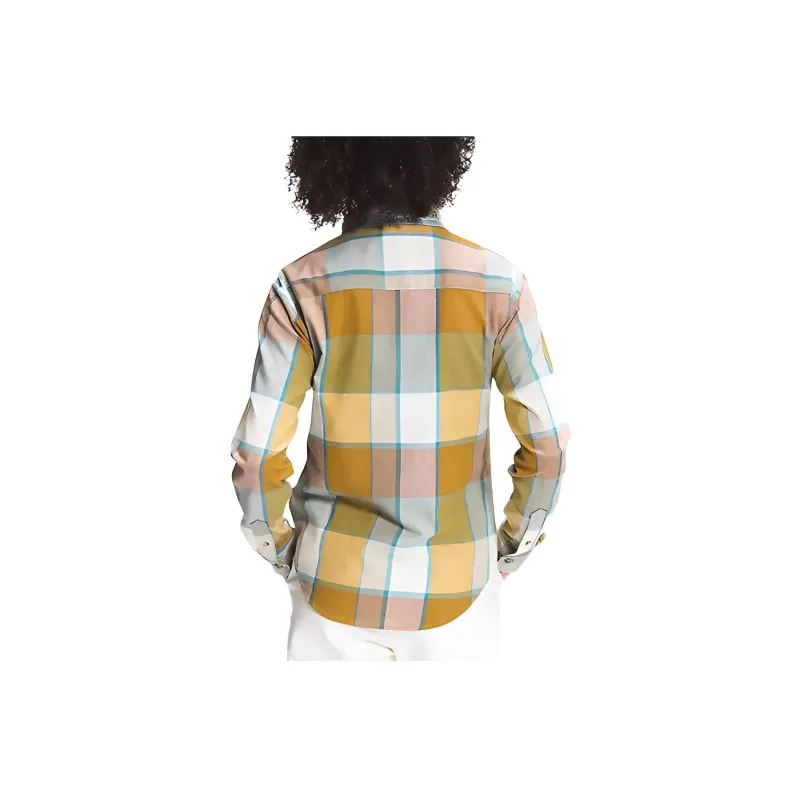 THE NORTH FACE Back To Berkeley 4 Shirt Women's Yellow-1