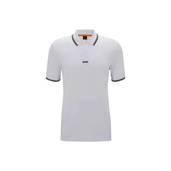 HUGO BOSS Polo Shirts Men White