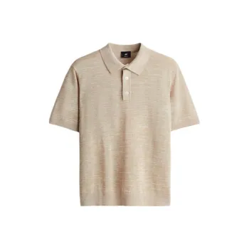 H&M Polo Shirts Men Beige