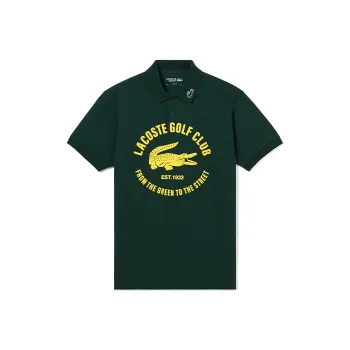 LACOSTE Polo Shirt Men's Dark Green