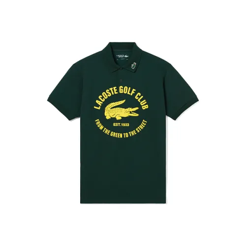LACOSTE Polo Shirt Men's Dark Green