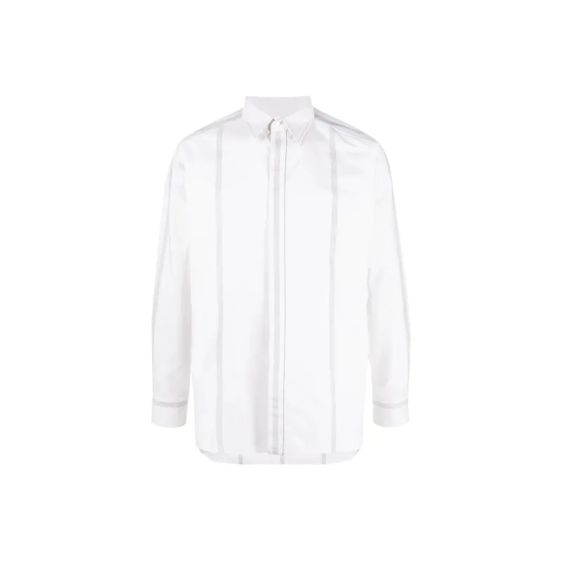 Ferragamo Shirts Men White-0