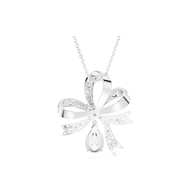 Swarovski Volta Bow-pendant Long Necklace-1