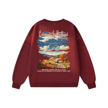 Small Columns Under The Sea Sweatshirt Unisex