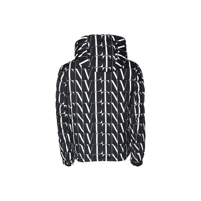 Valentino Down Jackets Men Black White-1