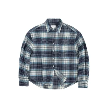 COUNTRY MOMENT Shirt Unisex Blue Plaid