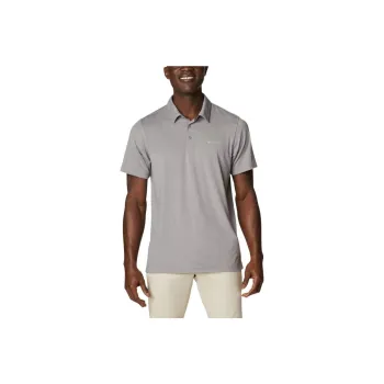 Columbia Polo Shirts Men Gray