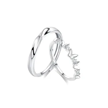 SHK Sterling Silver Rings Unisex