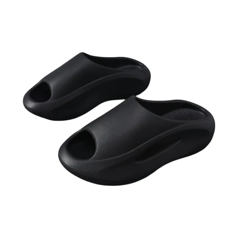 ALPLUME Home Slippers White, Black-5