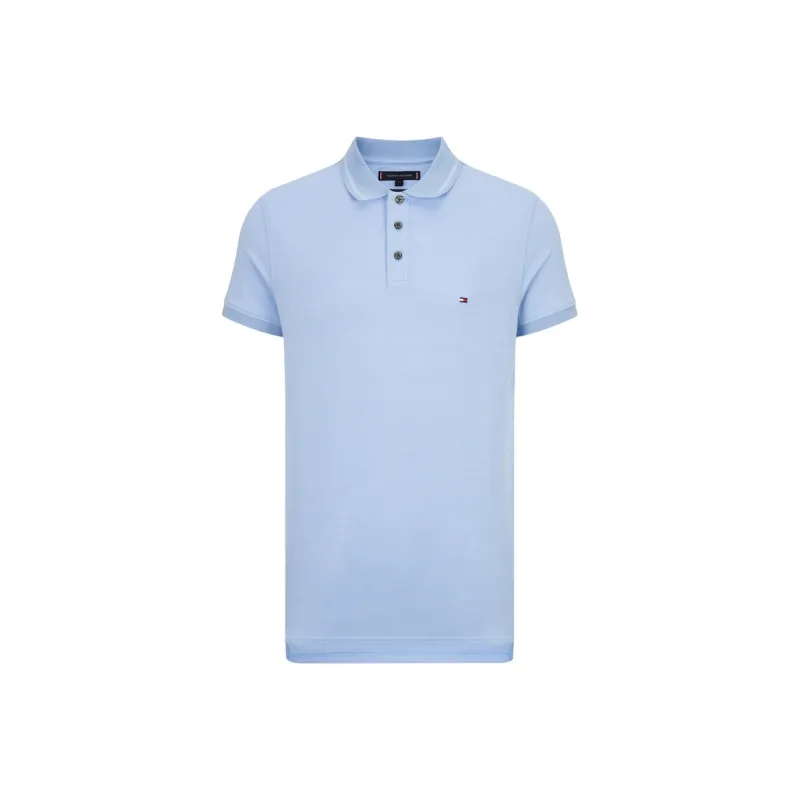 Tommy Hilfiger Polo Shirt Men's Sky Blue-0
