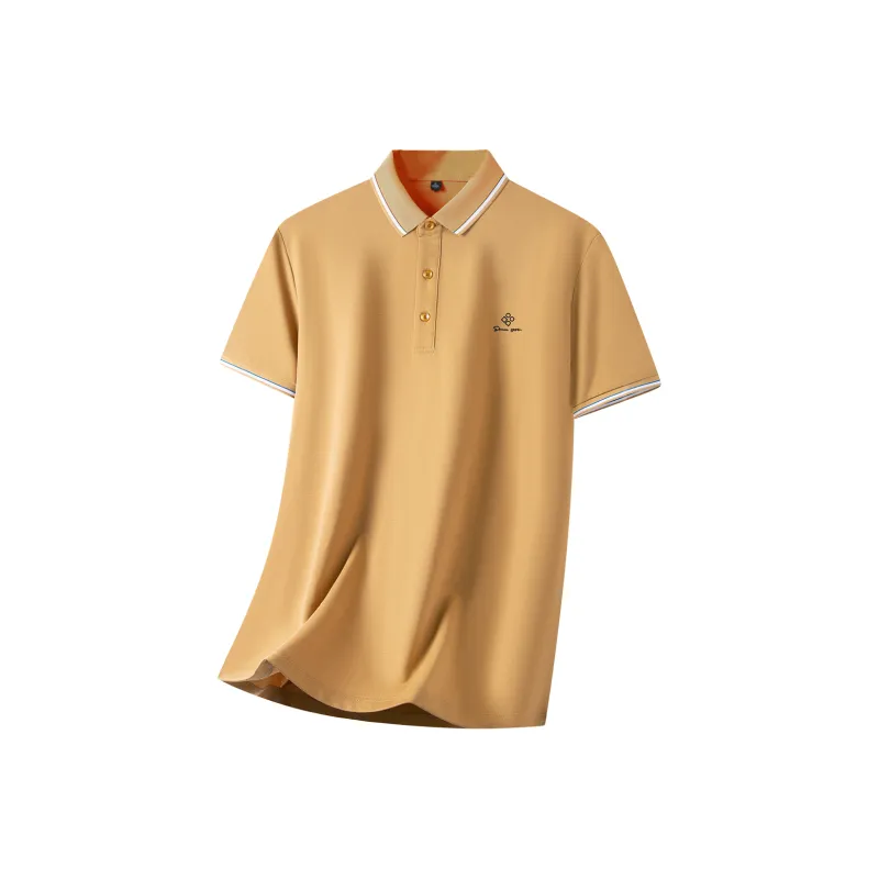 Red bean Polo Shirts Men-10