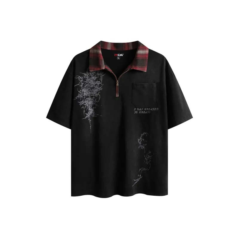 DND4DES Polo Shirt Unisex Black-0