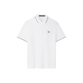 HLA Polo Shirts Men Raw White 84