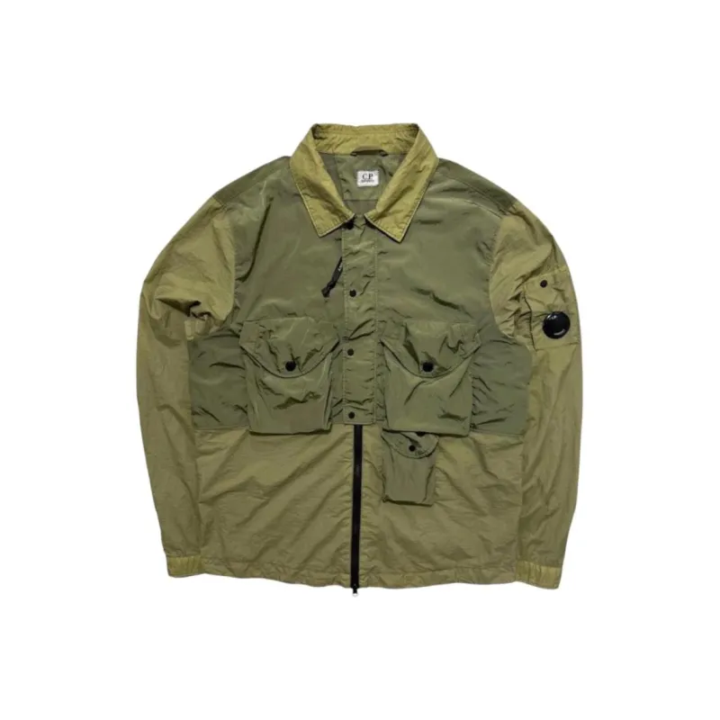 C.P.Company SS25 Jackets Coats Unisex Army Green-0