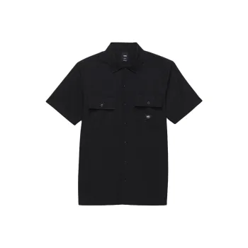 Vans Smith Buttondown Shirt Shirt Men's Black