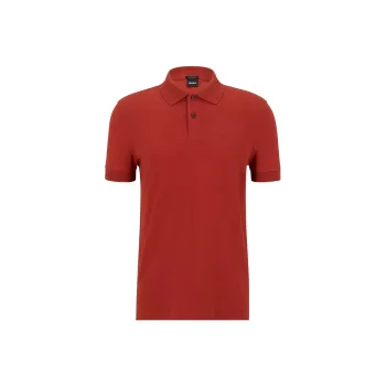 HUGO BOSS Polo Shirts Men Scarlet