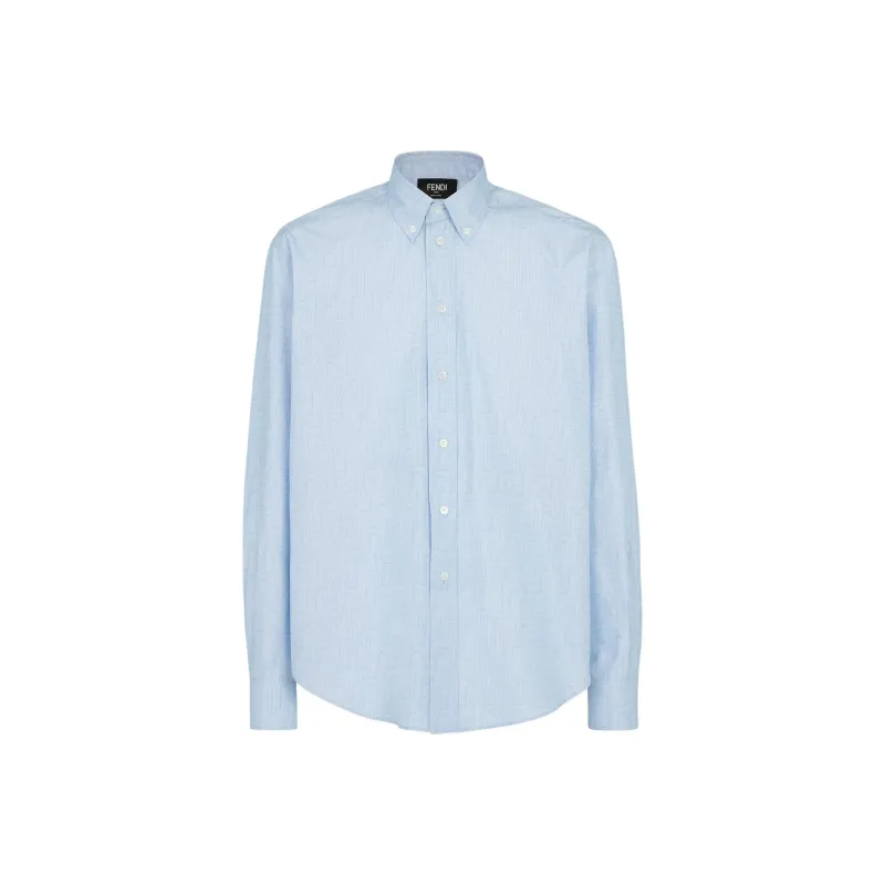 FENDI Ff Jacqaurd Buttoned Shirt-0