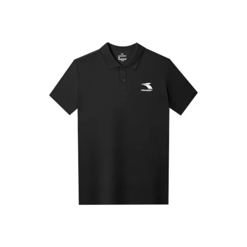 361° Polo Shirts Men Black