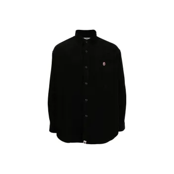 A BATHING APE Bape Shirts Men Black